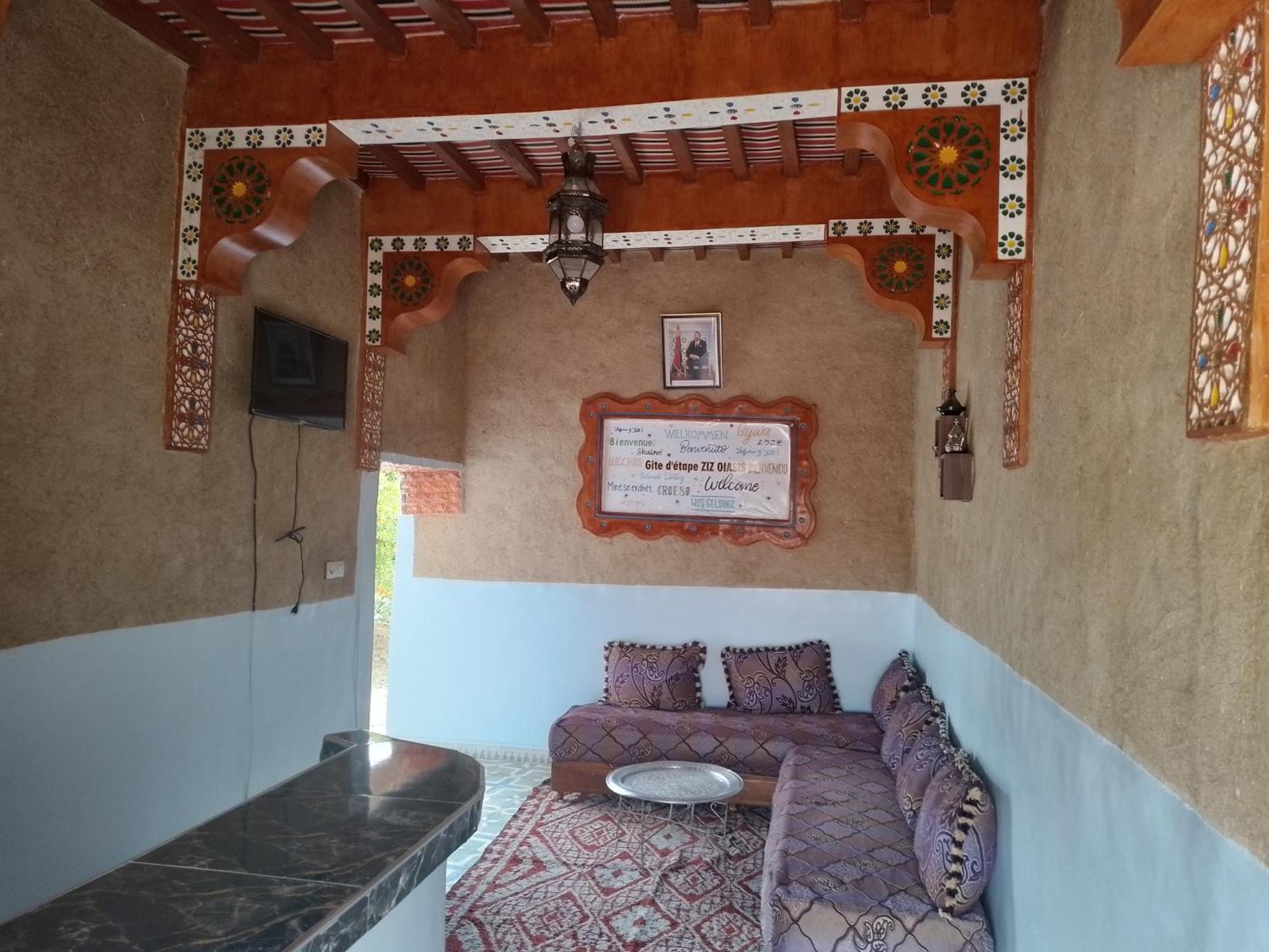 Gite D'Etape Ziz Oasis Achbarou ภายนอก รูปภาพ